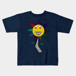 Flower rainbow Punk! Kids T-Shirt